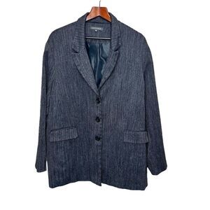 Addition Elle Grey Blazer Jacket Size 24
